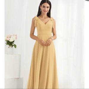 Gold Bridesmaid Dress - Never Worn
